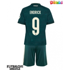 Real Madrid Endrick #9 Dětské Venkovní dres komplet 2026-27 Krátký Rukáv (+ trenýrky)